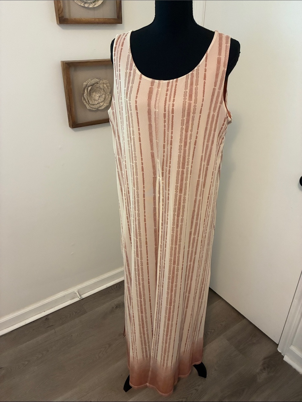 MarlaWynne Vintage Layered Maxi Dress Large